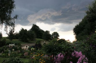 Bedrohliche Wolken